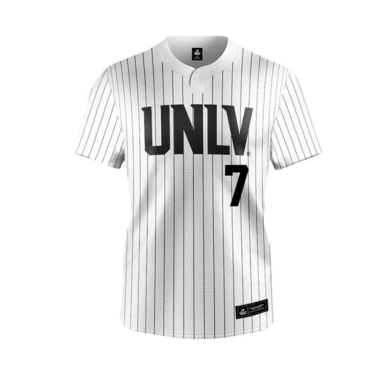 UNLV - NCAA Softball : Lauren Fettic - White Jersey-0