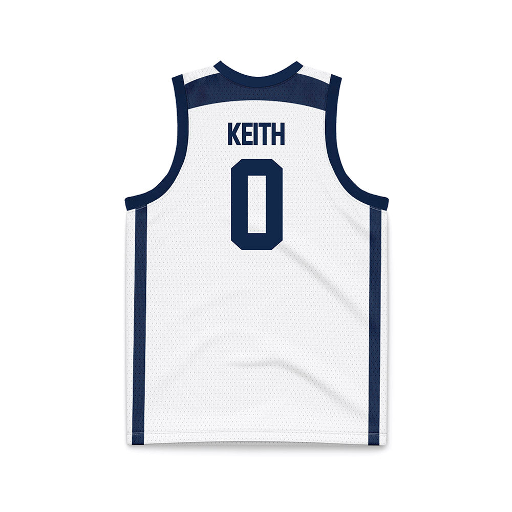 Butler - NCAA Men's Basketball : Jackson Keith - White Basketball Jersey-1