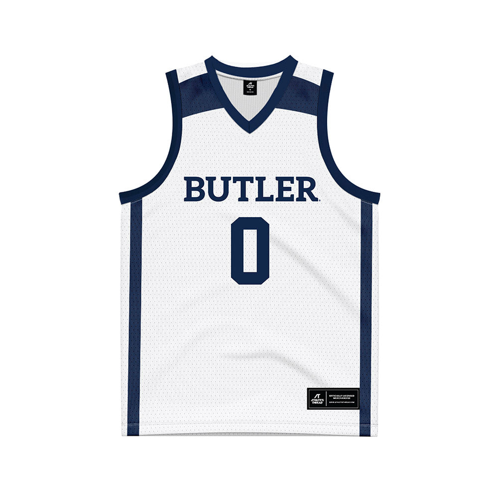 Butler - NCAA Men's Basketball : Jackson Keith - White Basketball Jersey-0