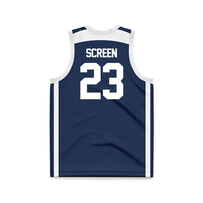 BU - NCAA Men's Basketball : Andre Screen - Basketball Jersey