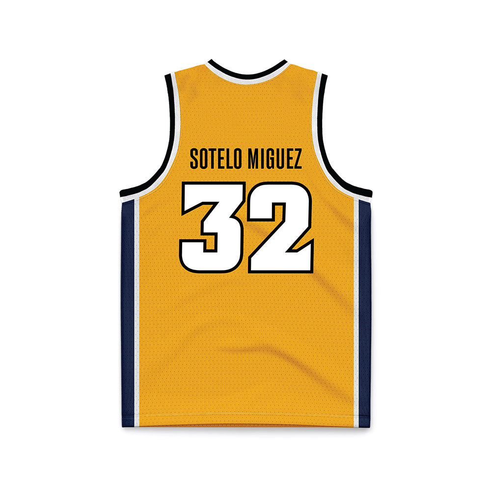 VCU - NCAA Women's Basketball : Lucia Sotelo Miguez - Gold Basketball Jersey-1