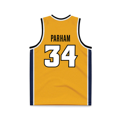 VCU - NCAA Women's Basketball : Mykel Parham - Gold Basketball Jersey-1