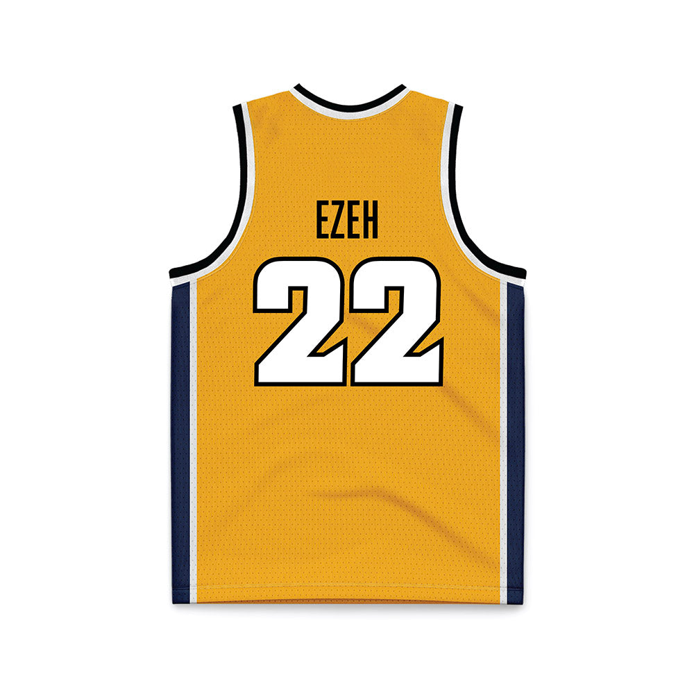 VCU - NCAA Women's Basketball : Jennifer Ezeh - Gold Basketball Jersey-1