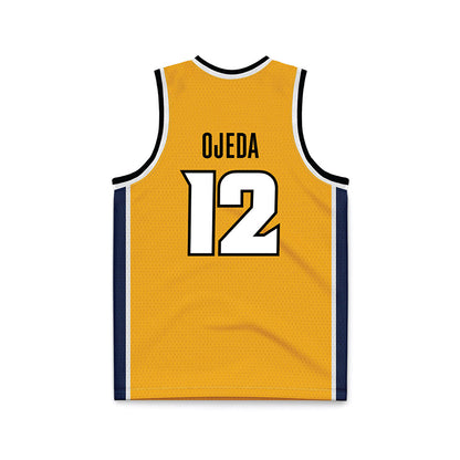 VCU - NCAA Women's Basketball : Valentina Ojeda - Gold Basketball Jersey-1