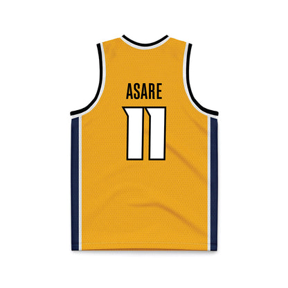 VCU - NCAA Women's Basketball : Mary-Anna Asare - Gold Basketball Jersey-1