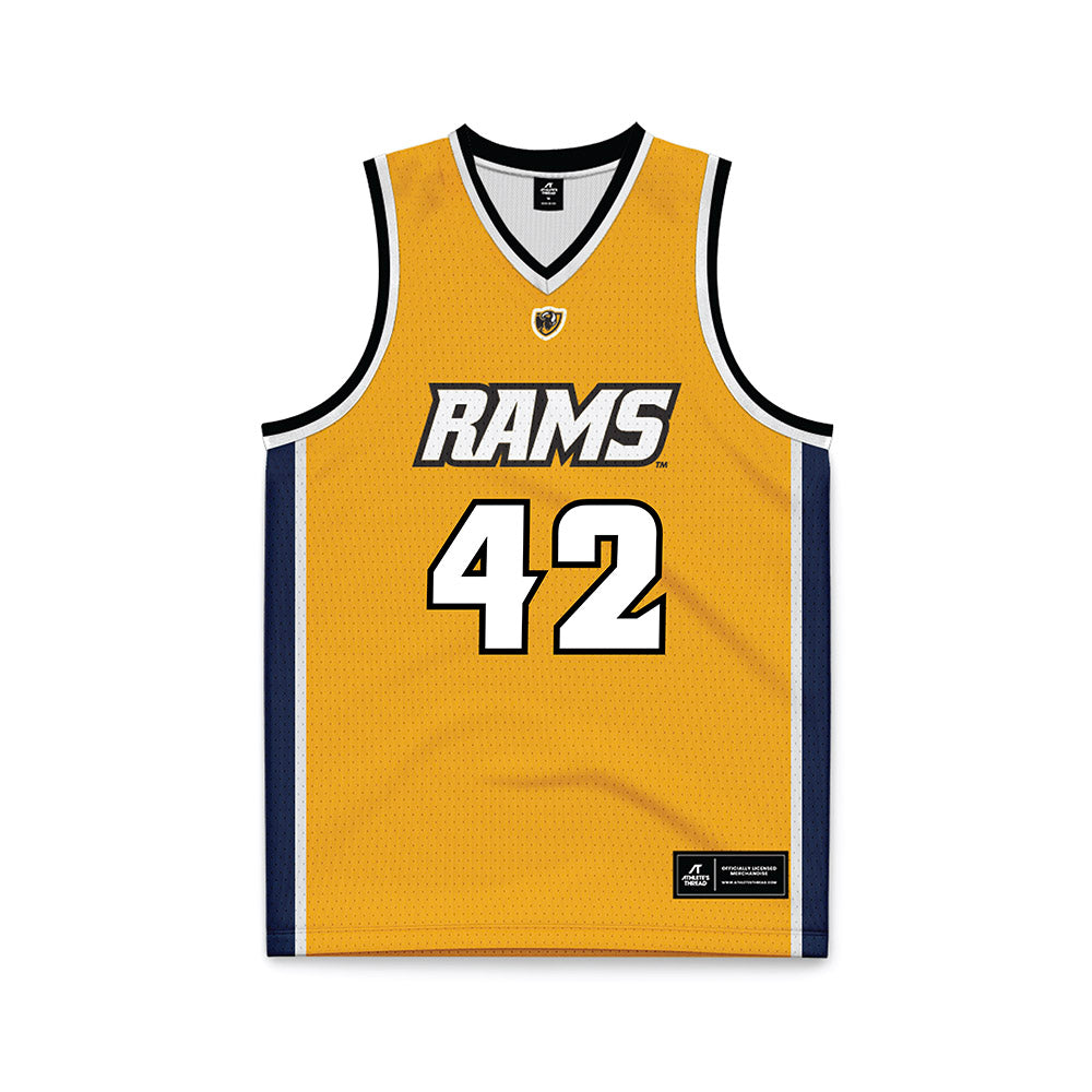 VCU - NCAA Women's Basketball : Lucy Ghaifan - Gold Basketball Jersey-0