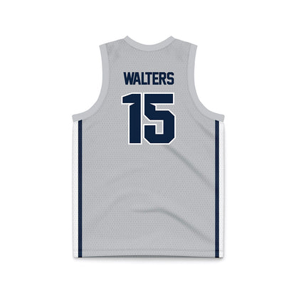 Samford - NCAA Men's Basketball : Grayson Walters - Grey Basketball Jersey