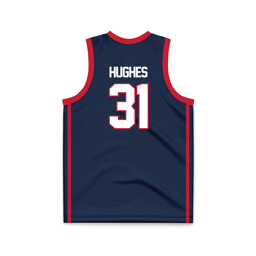 Samford - NCAA Men's Basketball : Joshua Hughes - Basketball Jersey