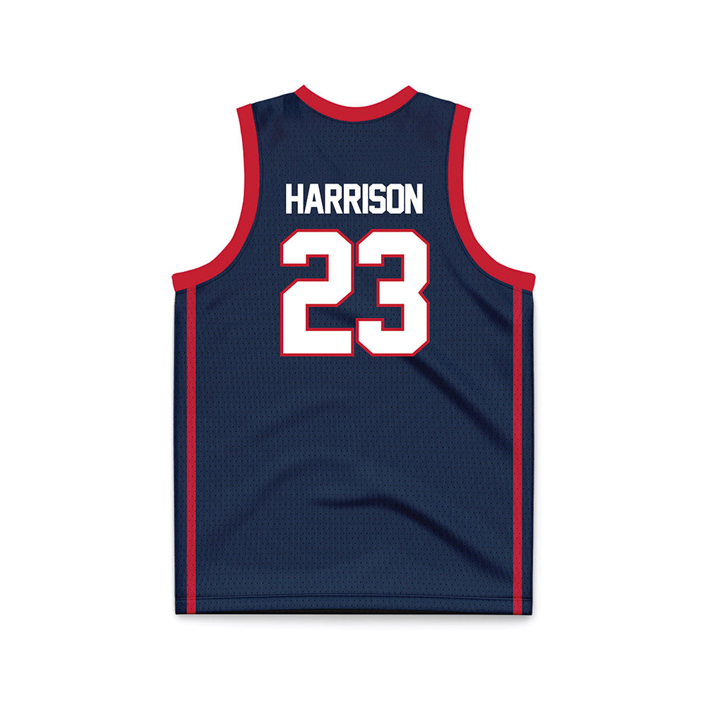 Samford - NCAA Men's Basketball : Caleb Harrison - Basketball Jersey