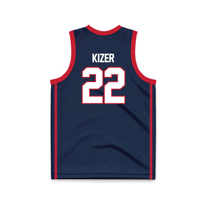 Samford - NCAA Men's Basketball : Thomas Kizer - Basketball Jersey