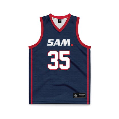 Samford - NCAA Men's Basketball : Riley Allenspach - Basketball Jersey