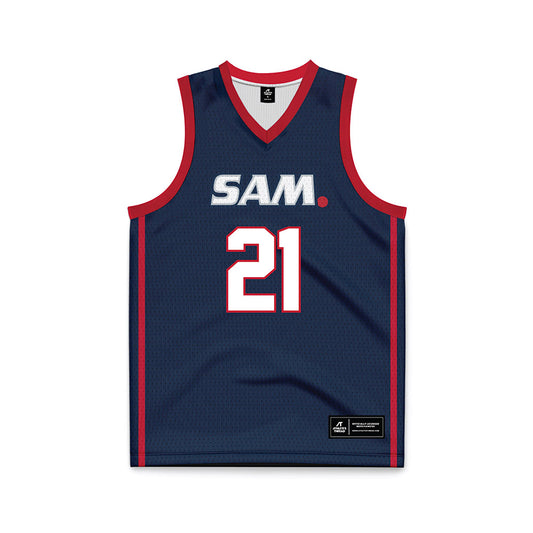 Samford - NCAA Men's Basketball : Rylan Jones - Basketball Jersey