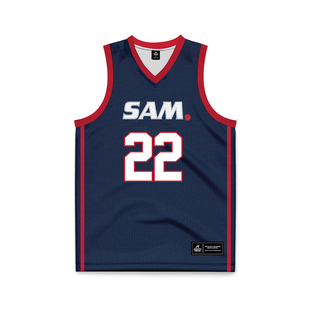 Samford - NCAA Men's Basketball : Thomas Kizer - Basketball Jersey