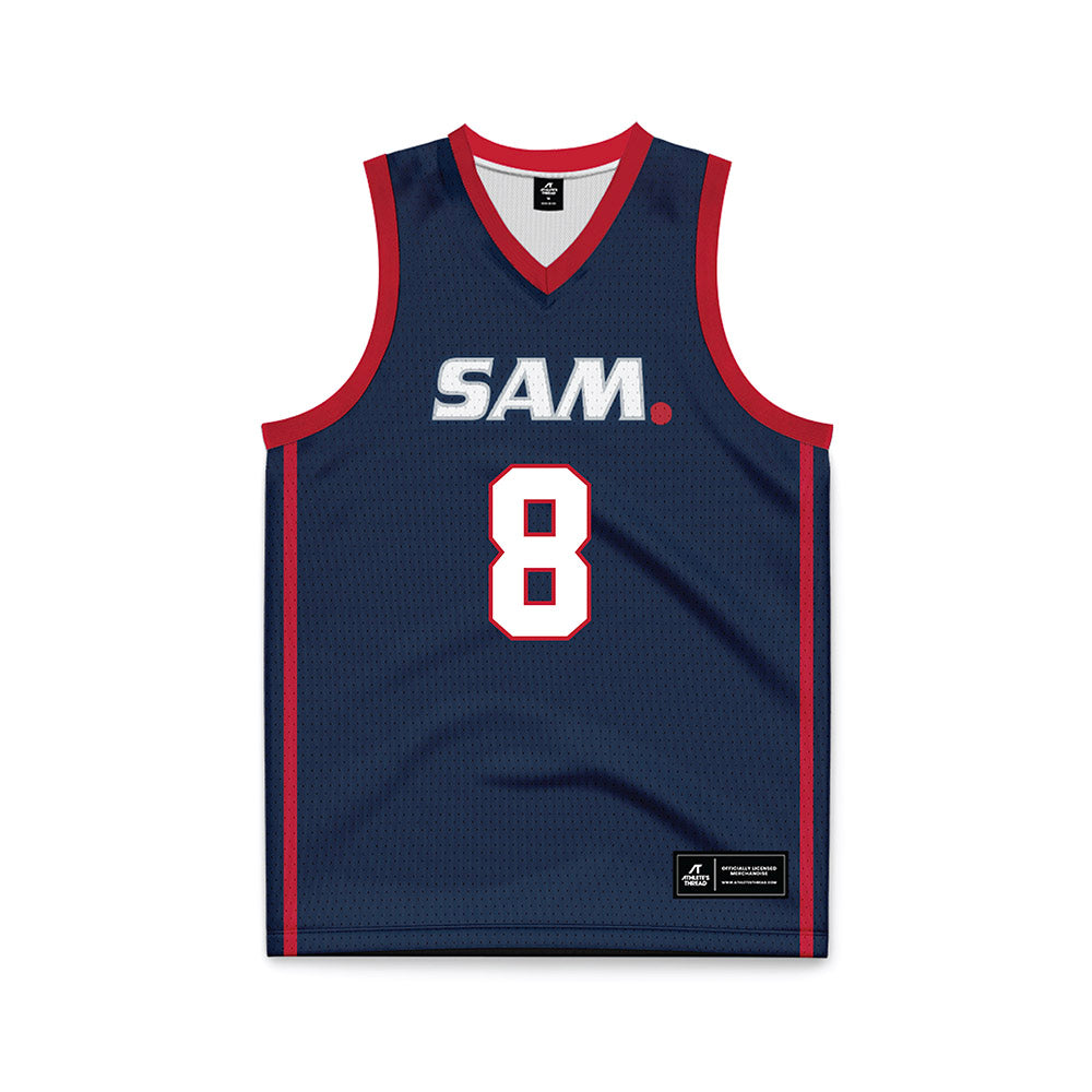 Samford - NCAA Men's Basketball : Zion Wilburn - Basketball Jersey