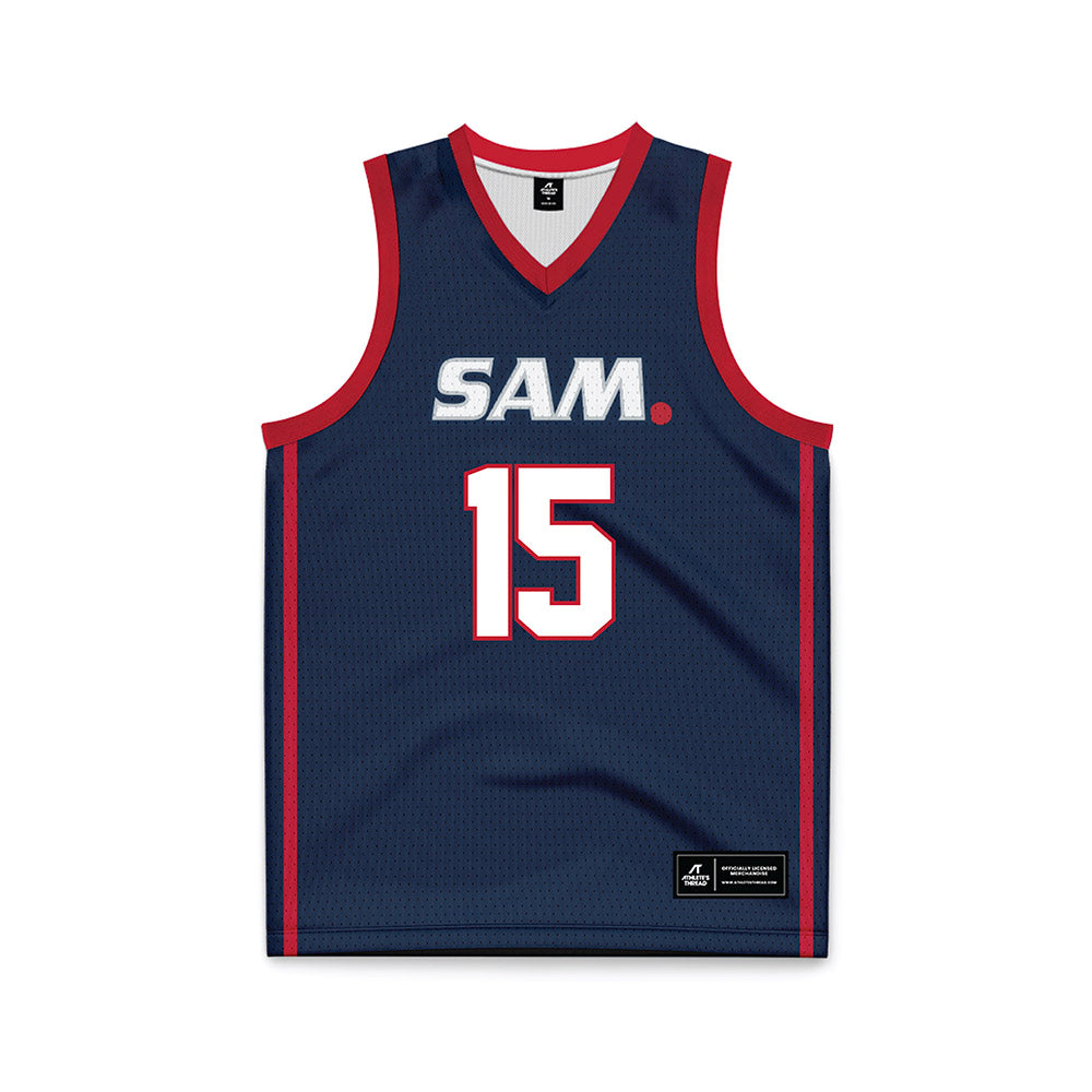 Samford - NCAA Men's Basketball : Grayson Walters - Basketball Jersey