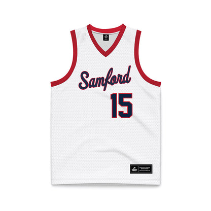 Samford - NCAA Men's Basketball : Grayson Walters - Basketball Jersey