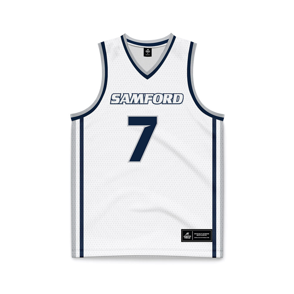 Samford - NCAA Men's Basketball : Paul Stramaglia - Basketball Jersey