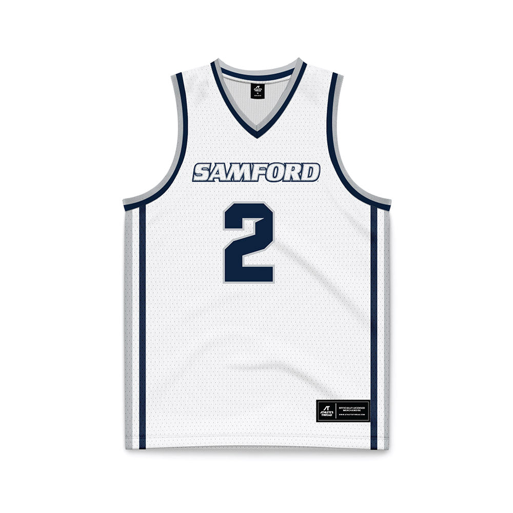 Samford - NCAA Men's Basketball : Lukas Walls - Basketball Jersey
