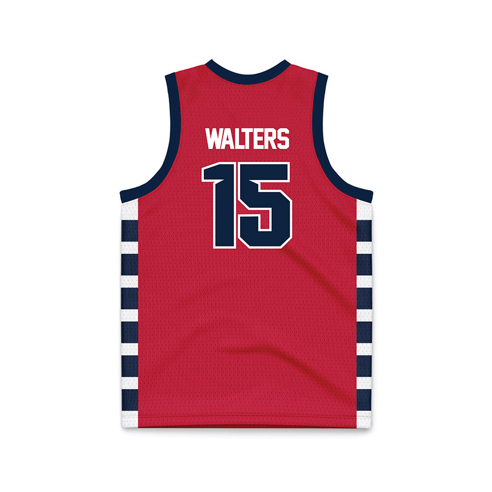 Samford - NCAA Men's Basketball : Grayson Walters - Red Basketball Jersey