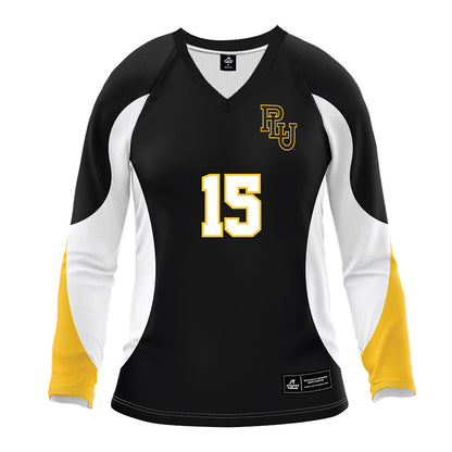 PLU - NCAA Women's Volleyball : Julissa Pernsteiner - Black Volleyball Jersey