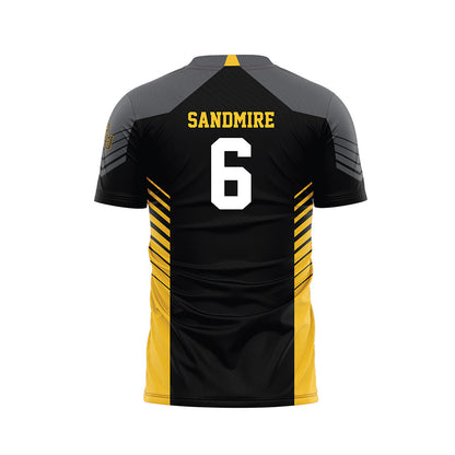 PLU - NCAA Women's Soccer : Morgan Sandmire - Black Soccer Jersey-1