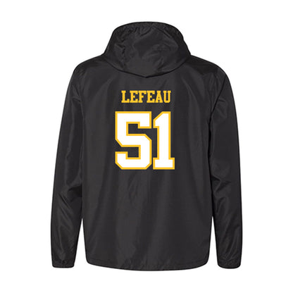 PLU - NCAA Football : Toby Lefeau - Windbreaker-1
