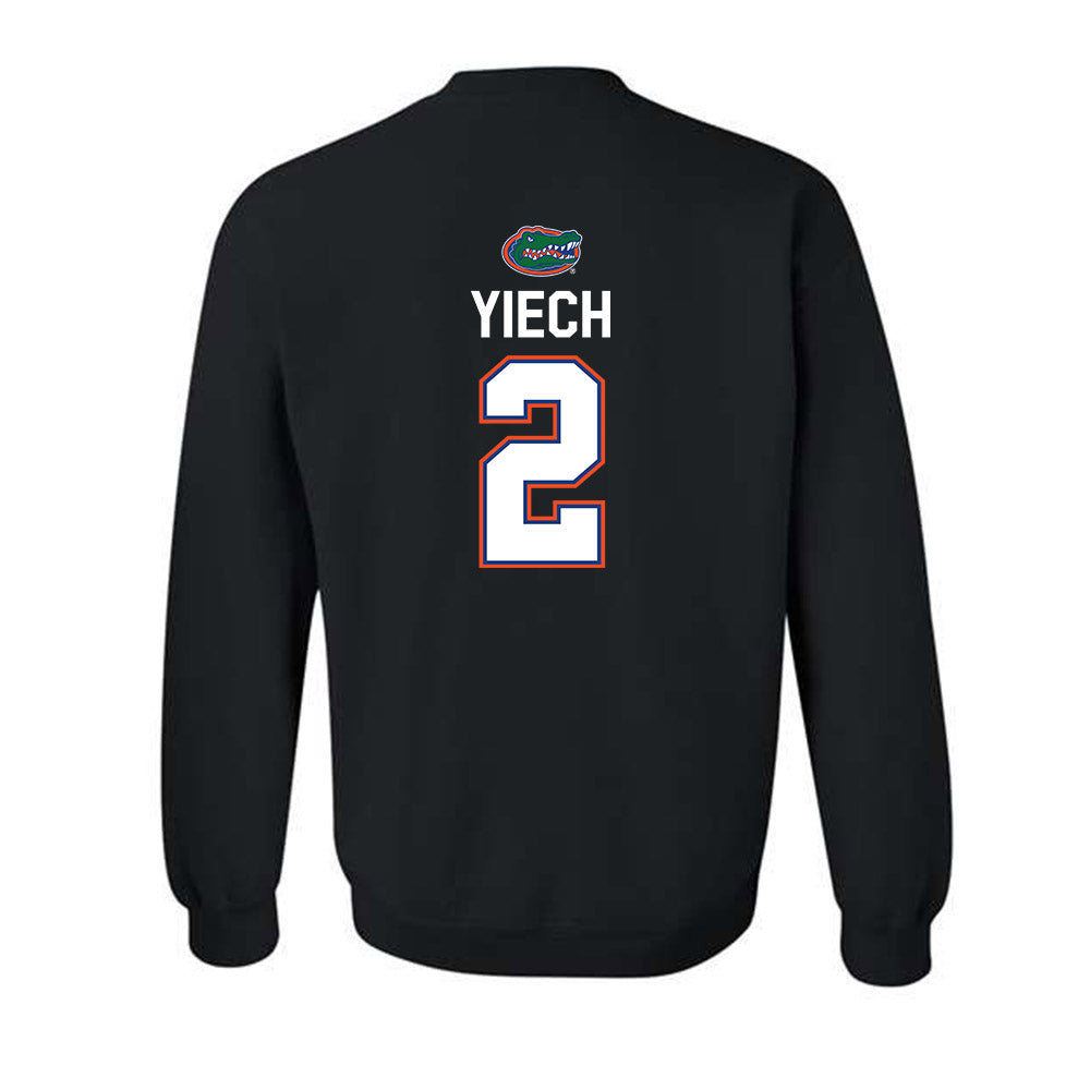Florida - NCAA Women's Basketball : Nyadieng Yiech - Sports Shersey Crewneck Sweatshirt-1
