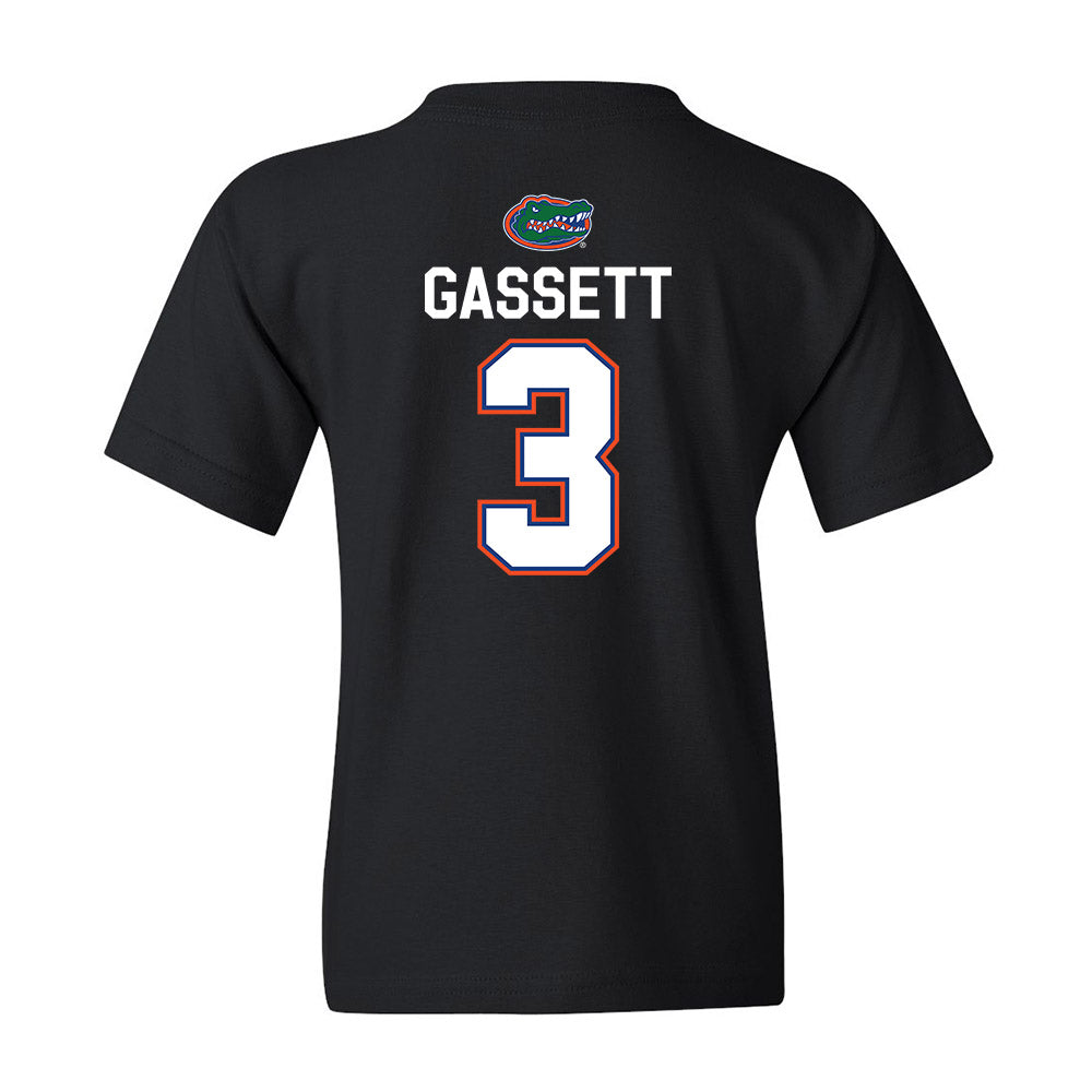 Florida - NCAA Women's Basketball : Alexia Gassett - Sports Shersey Youth T-Shirt