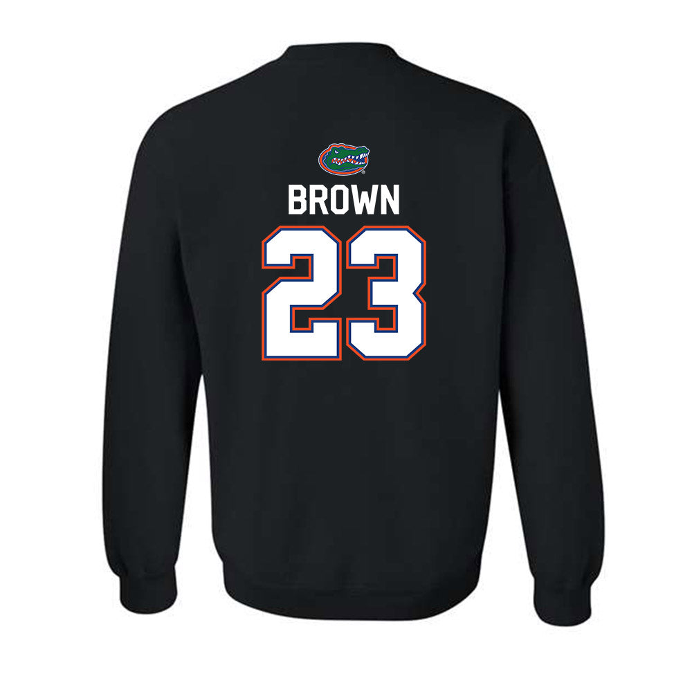 Florida - NCAA Men's Basketball : AJ Brown - Sports Shersey Crewneck Sweatshirt-1