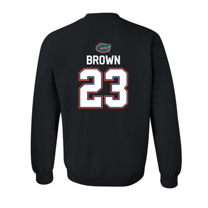 Florida - NCAA Men's Basketball : AJ Brown - Sports Shersey Crewneck Sweatshirt-1