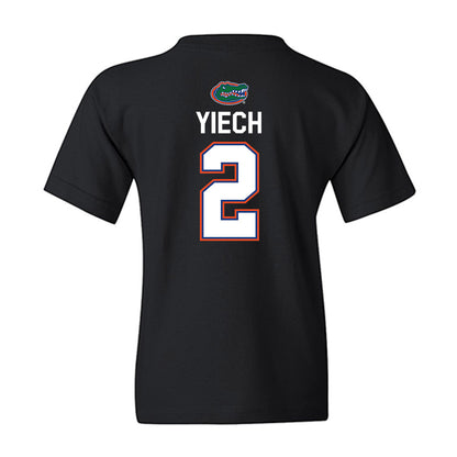 Florida - NCAA Women's Basketball : Nyadieng Yiech - Sports Shersey Youth T-Shirt-1