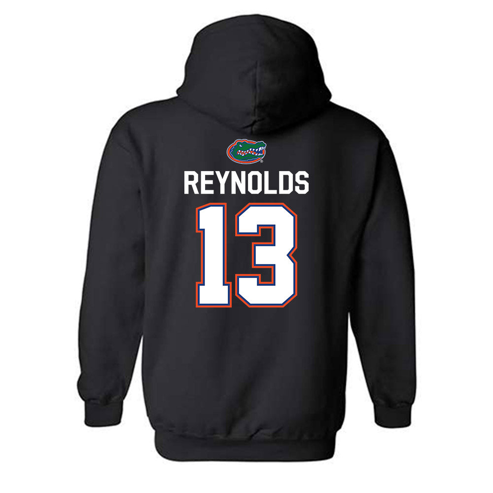Florida - NCAA Women's Basketball : Laila Reynolds - Sports Shersey Hooded Sweatshirt