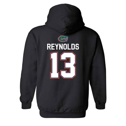 Florida - NCAA Women's Basketball : Laila Reynolds - Sports Shersey Hooded Sweatshirt