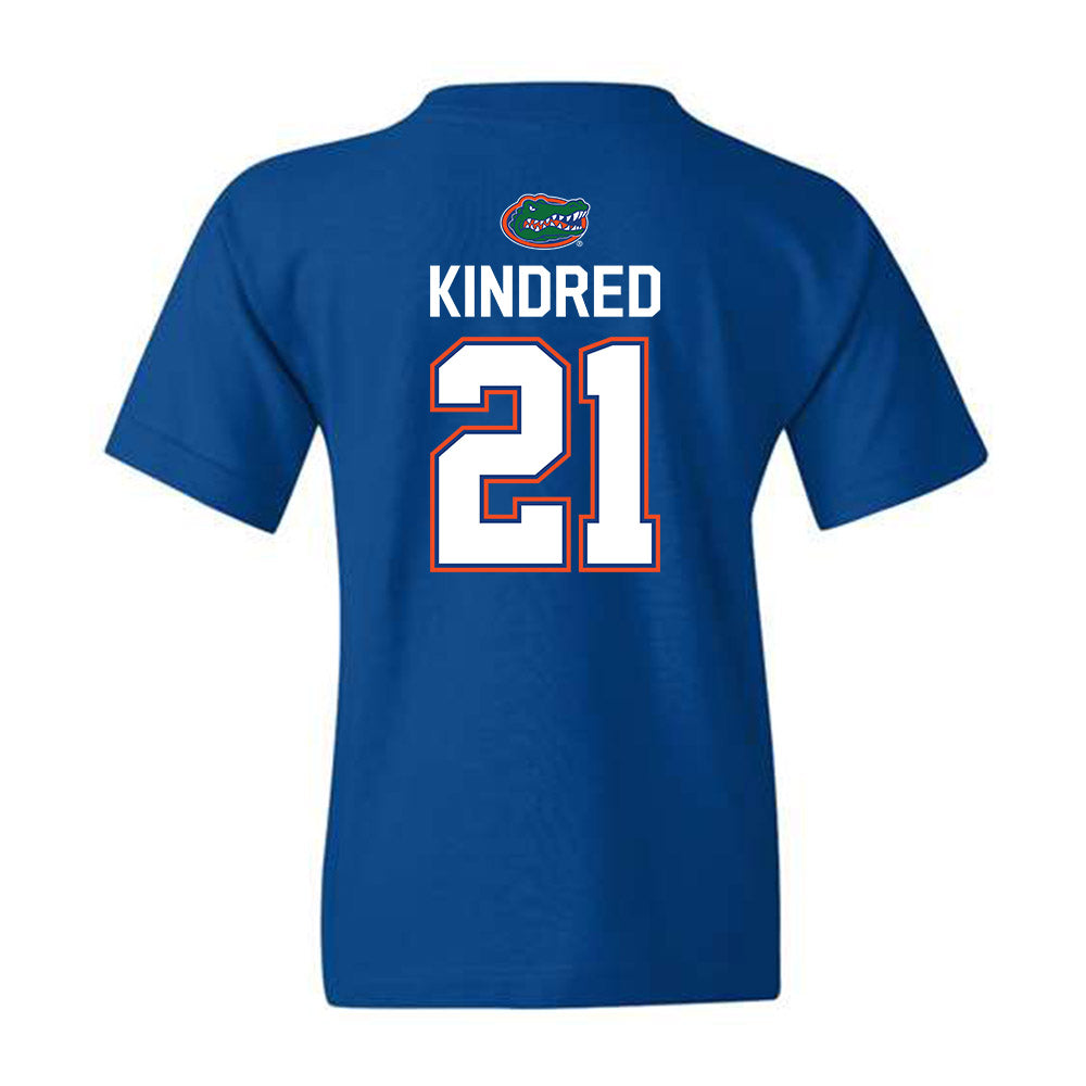 Florida - NCAA Women's Basketball : Eriny Kindred - Sports Shersey Youth T-Shirt