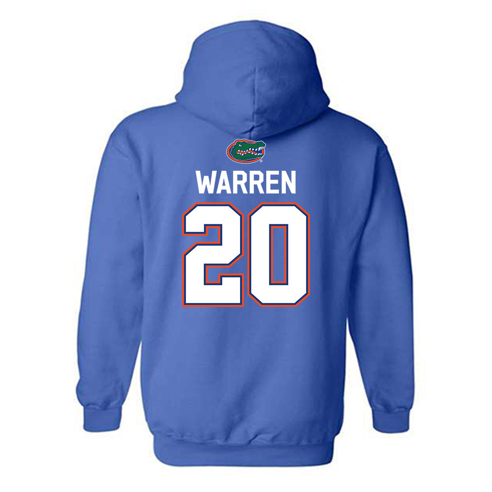 Florida - NCAA Women's Basketball : Jeriah Warren - Sports Shersey Hooded Sweatshirt