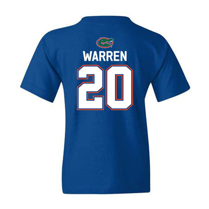 Florida - NCAA Women's Basketball : Jeriah Warren - Sports Shersey Youth T-Shirt