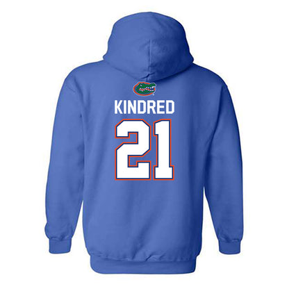 Florida - NCAA Women's Basketball : Eriny Kindred - Sports Shersey Hooded Sweatshirt