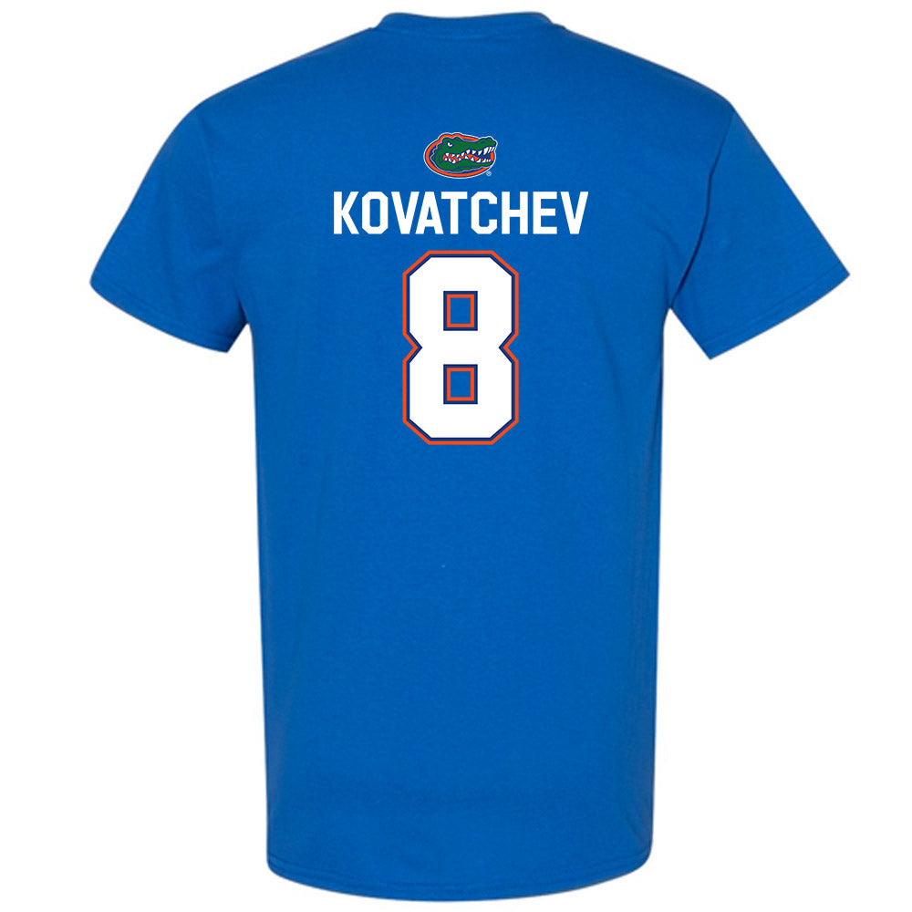 Florida - NCAA Men's Basketball : Alex Kovatchev - Sports Shersey T-Shirt-1