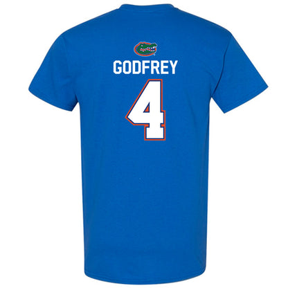 Florida - NCAA Women's Basketball : Knisha Godfrey - Sports Shersey T-Shirt-1