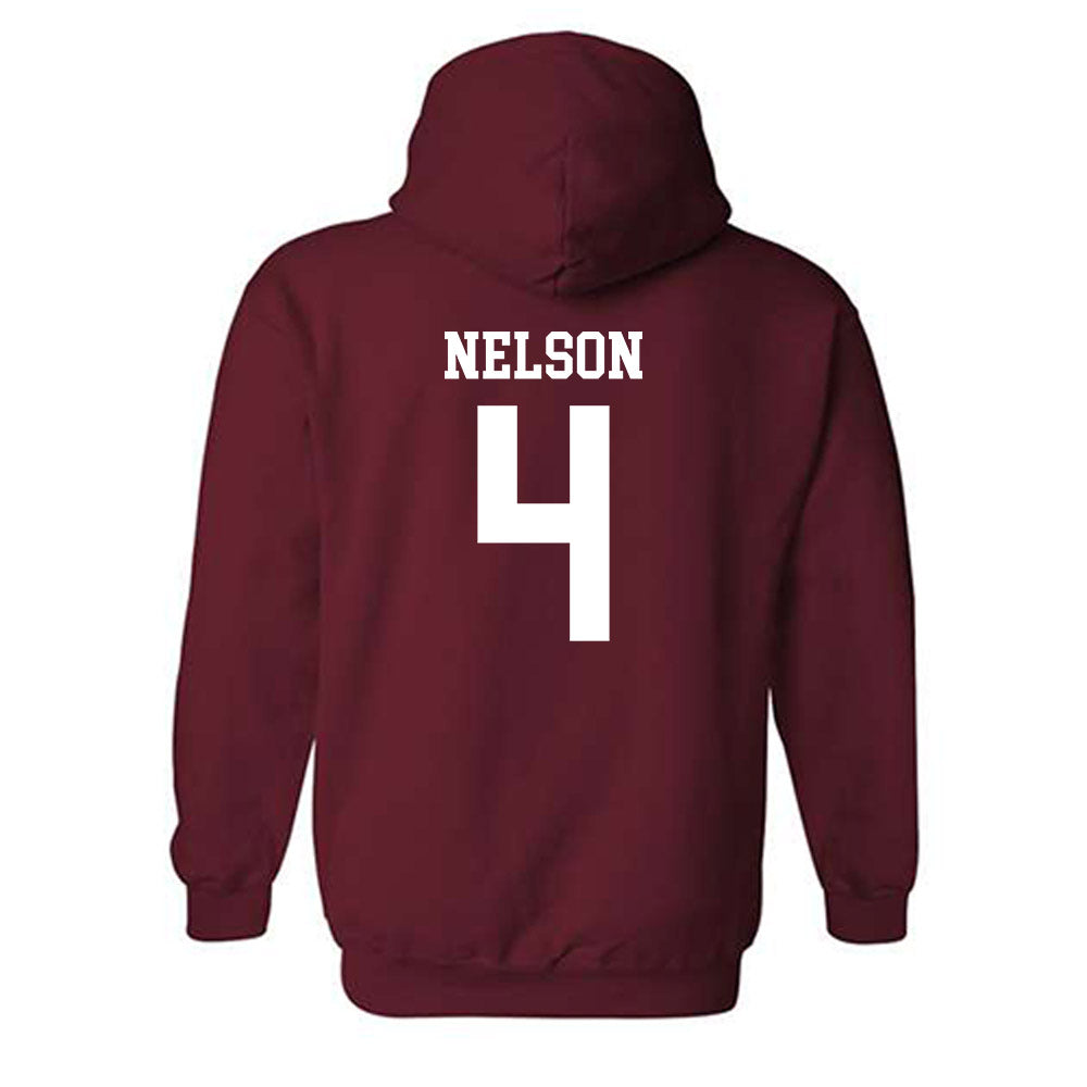 Alabama - NCAA Men's Basketball : Grant Nelson - Hooded Sweatshirt-1