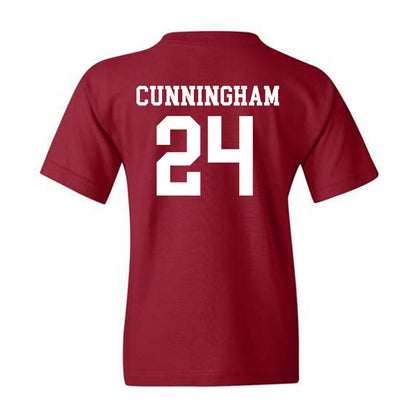 Alabama - NCAA Men's Basketball : Naas Cunningham - Youth T-Shirt