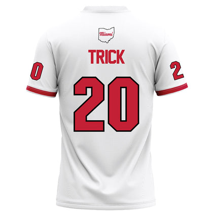 Miami of Ohio - NCAA Football : Adam Trick - White Football Jersey