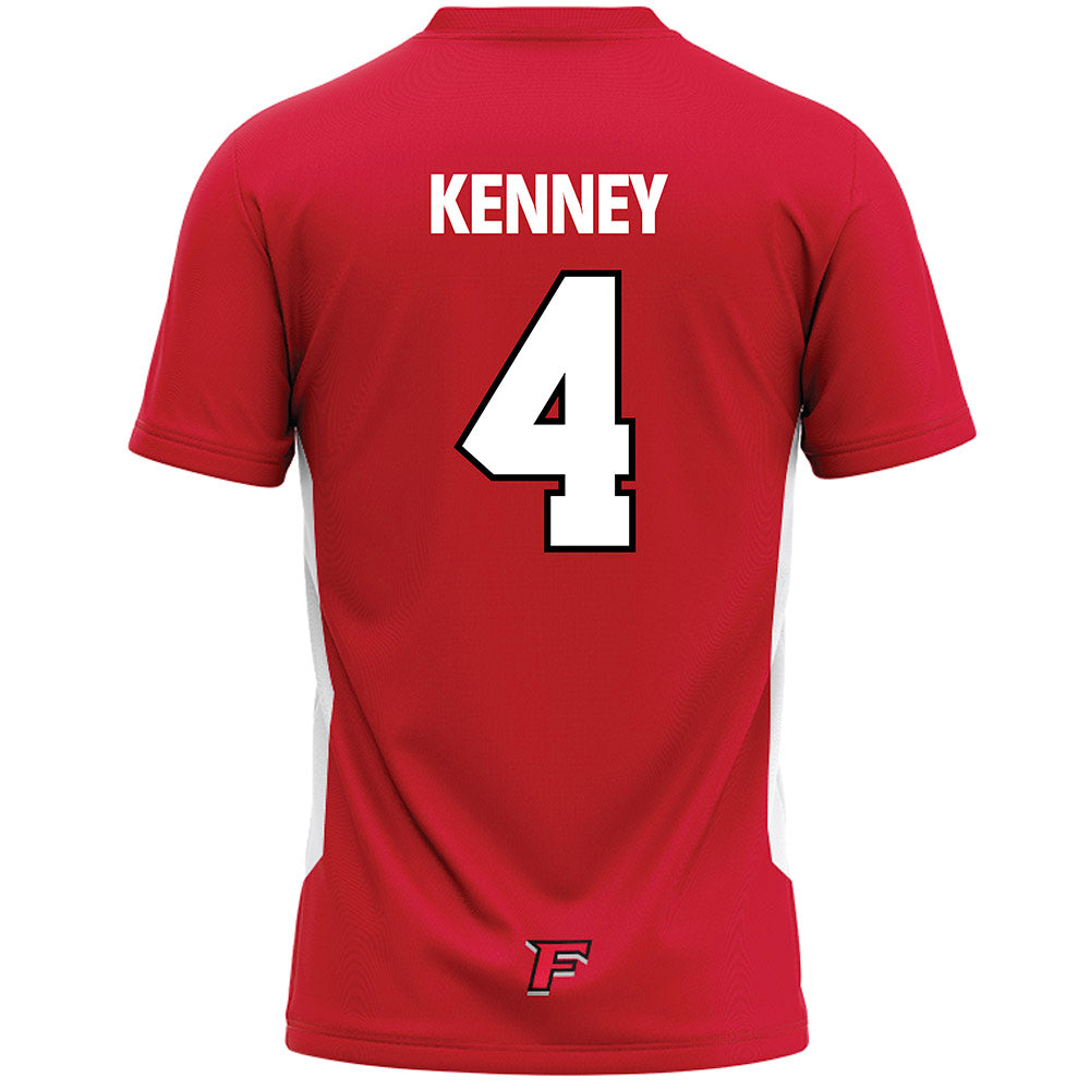 Fairfield - NCAA Men's Lacrosse : Colin Kenney - Red Lacrosse Jersey