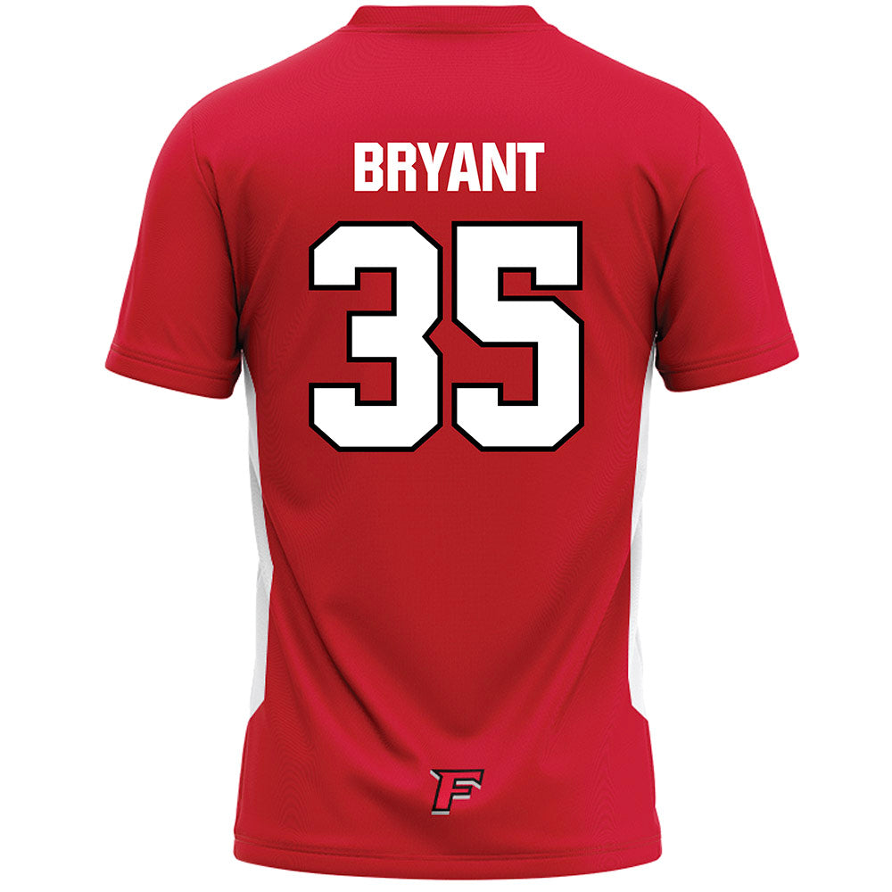Fairfield - NCAA Men's Lacrosse : Logan Bryant - Red Lacrosse Jersey-1