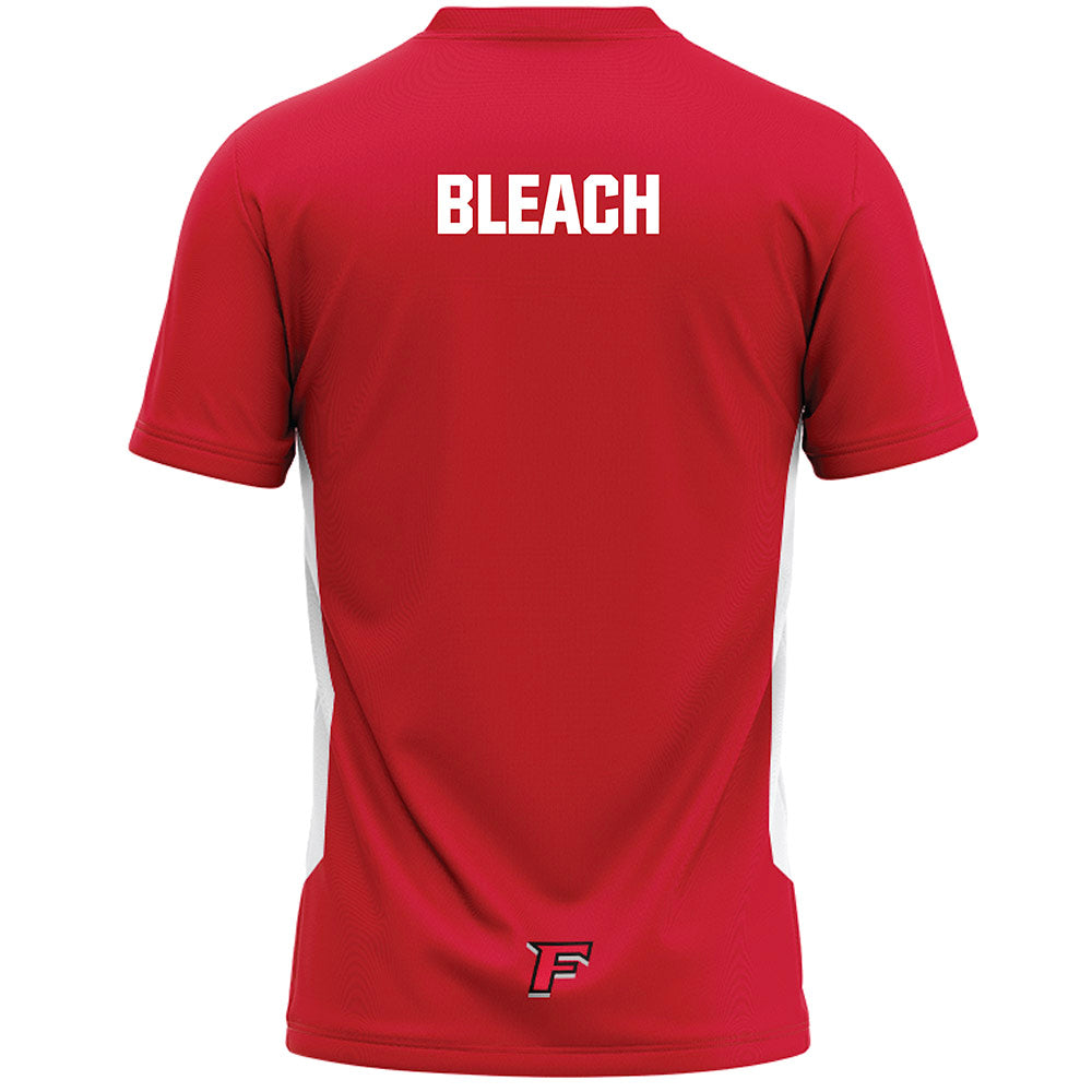 Fairfield - NCAA Men's Lacrosse : Ty Bleach - Red Lacrosse Jersey