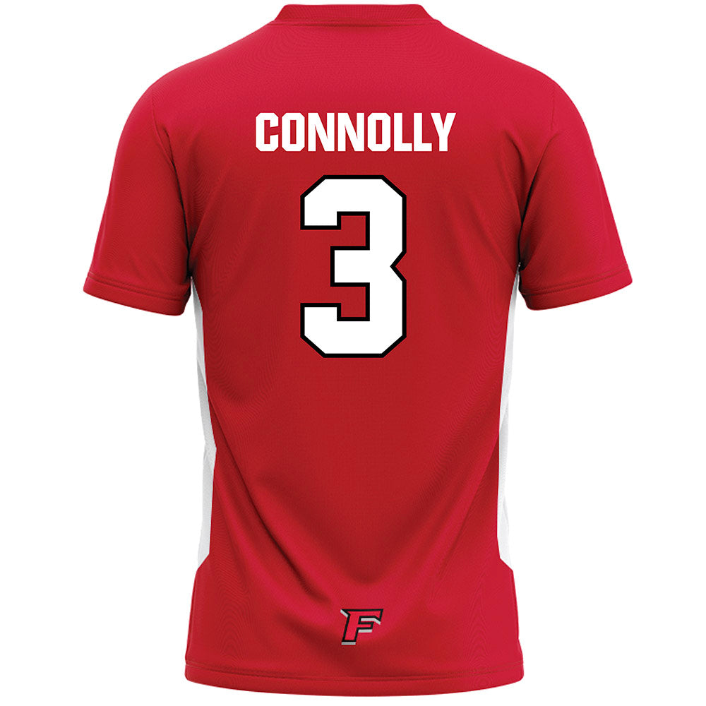 Fairfield - NCAA Men's Lacrosse : Thomas Connolly - Red Lacrosse Jersey-1