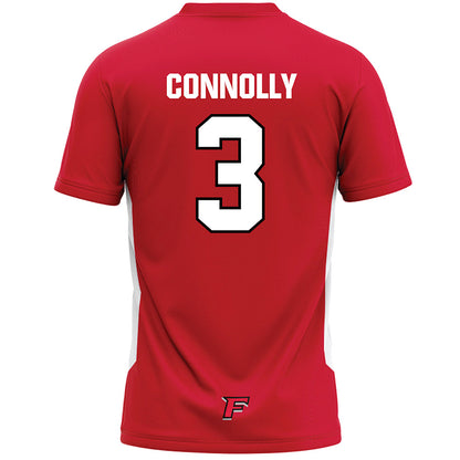 Fairfield - NCAA Men's Lacrosse : Thomas Connolly - Red Lacrosse Jersey-1