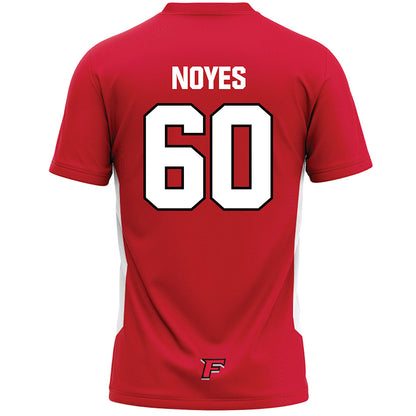 Fairfield - NCAA Men's Lacrosse : Chase Noyes - Red Lacrosse Jersey-1