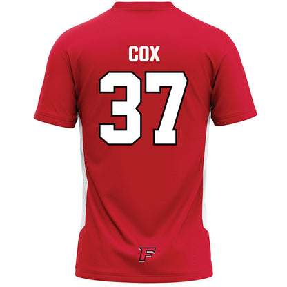 Fairfield - NCAA Men's Lacrosse : Jack Cox - Red Lacrosse Jersey-1