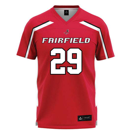 Fairfield - NCAA Men's Lacrosse : Carson Dyl - Lacrosse Jersey Red